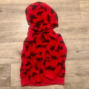 Carters Woodland Animals Fleece Jacket Boys 18mo